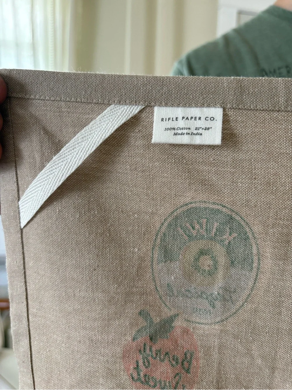 Rifle Paper Co. graphic tea